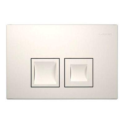 Клавиша двойного смыва "Delta50" для инсталляции арт.458.160.00.1, цвет белый ZZ