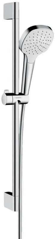 Душевая стойка h90см, лейка, шланг 1,6м в компл., (цв.белый/хром), Croma Select E 1jet ZZ