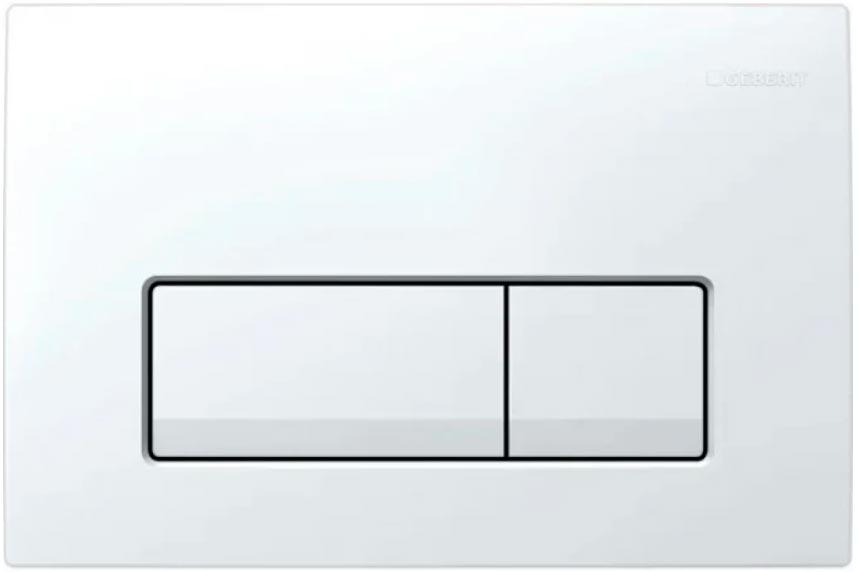 Клавиша двойного смыва "Delta50" для инсталляции , цвет альпийсий белый ZZ