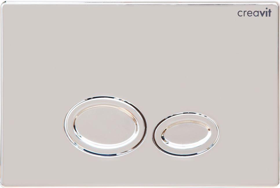 Кнопка смыва DROP двойная для инсталляций арт.GP2004.00, цв. хром глянец, ZZ