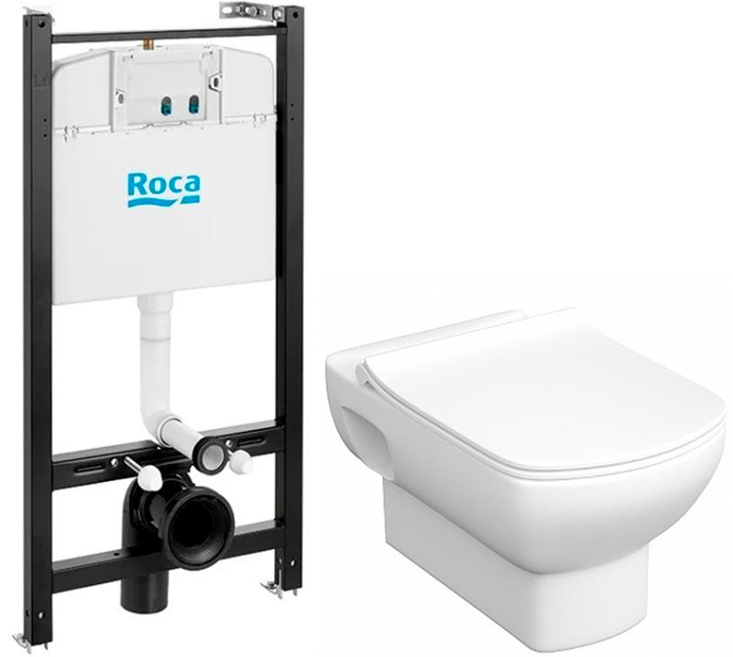 Комплект инсталляция + подвесной унитаз Dama Senso с крышкой микролифт, БЕЗ кнопки ZZ