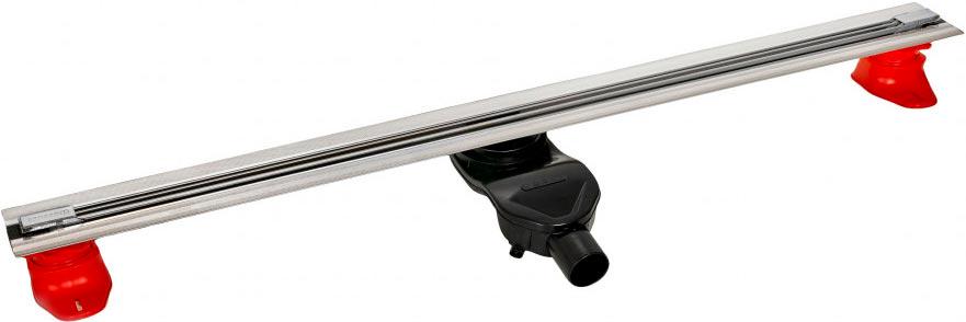 Душевой трап Simpel 100 см, мокрый затвор, сифон в комплекте, цв. хром, ZZ