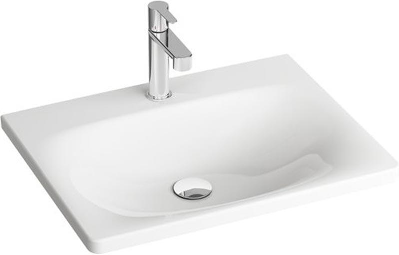 Умывальник подвесной керамический Balance 600 белый ZZ