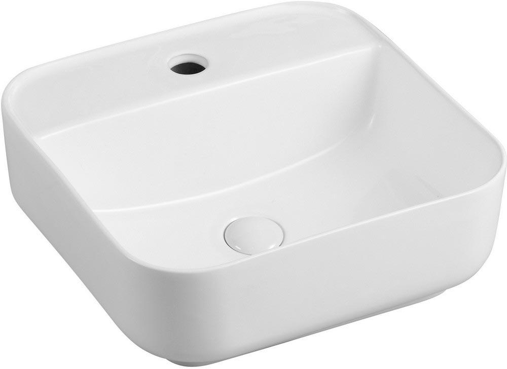 Раковина-чаша Stworki City-2, 390x390x135 см, БЕЗ сифона, белая ZZ