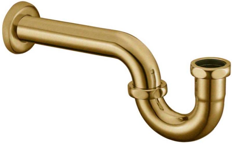 Сифон для раковины MEDICI  (Слив клик-клак приобретается отдельно), цв. бронза ZZ