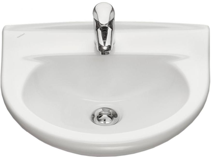 Раковина 455х154х370 мм, цв. белый, ZZ