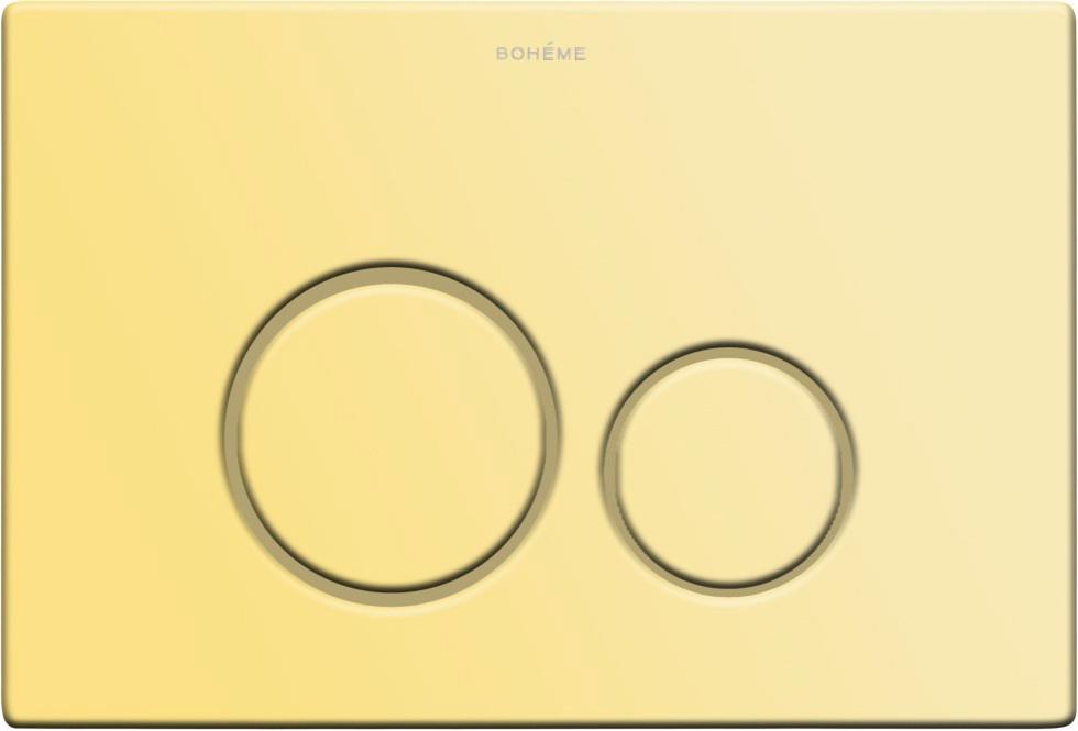 Клавиша двойного смыва GOLD для инсталляций Geberit ультраплоская, цв. золото, ZZ