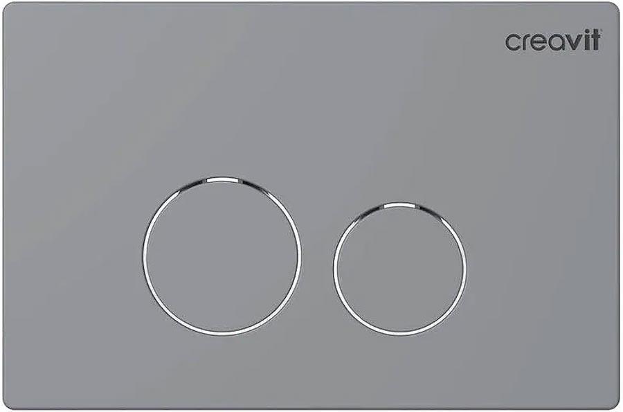 Кнопка смыва TERRA двойная для инсталляций арт GP9003.00, матовый хром, ZZ