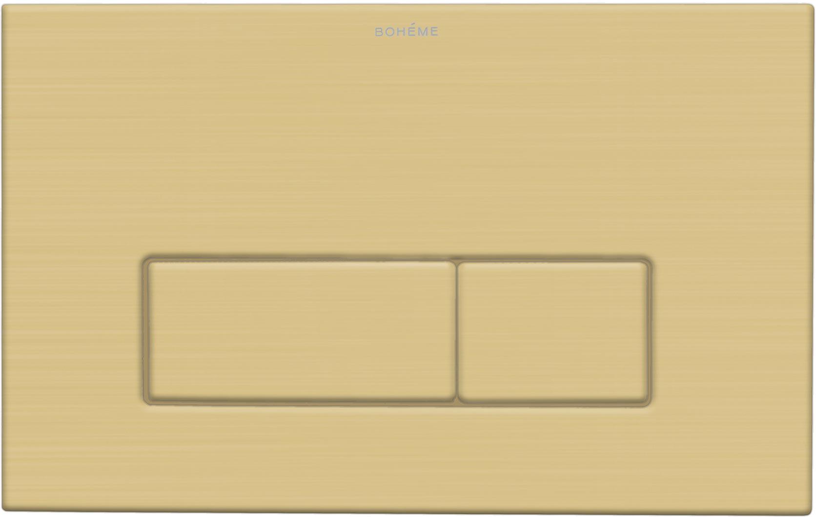 Клавиша двойного смыва Matt Gold для инстаалляции 666, цвет золото матовое ZZ