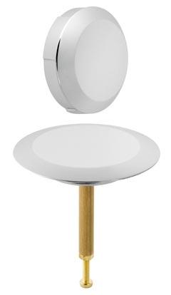 Ручка управления сливом и крышка сливного отверстия (цв.белый), для сифона на ванну арт.150.525.21.6, Geberit