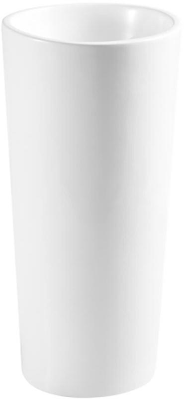 Раковина круглая, напольная SantiLine, 85x41 см, цв. белый, ZZ