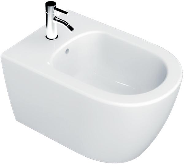 Биде подвесное Turavit Rondo, арт RND 5518, 29.5х54х36,  цв. белый, ZZ