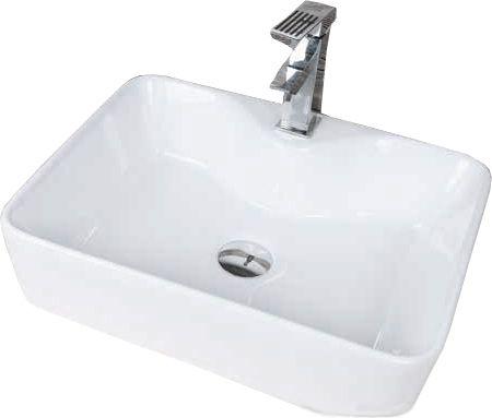 Раковина-чаша Lecce 48x38x13,5 см, БЕЗ сифона, белая XX