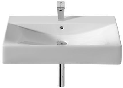 Раковина Diverta 75х44 см, белая ZZ