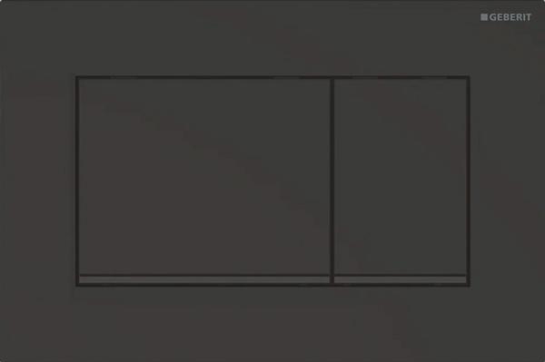 Клавиша двойного смыва, (панель и клавиши цв.черный), Sigma30 ZZ