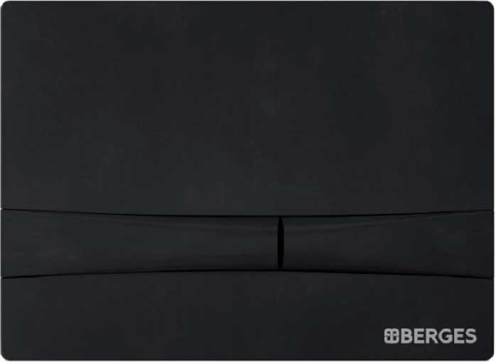 Клавиша для инсталляции, двухрежимная, цв. Soft Touch матовый черный ZZ