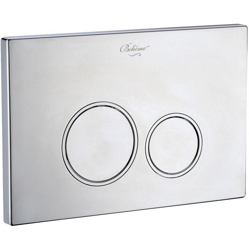 Клавиша двойного смыва, цвет хром ZZ