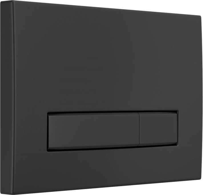 Клавиша ATOM Line SoftTouch, для инсталляции ATOM, двойной смыв, цв. черный, ZZ