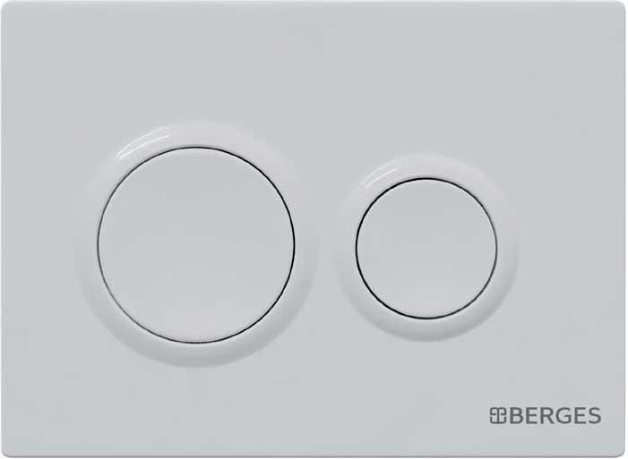 Клавиша для инсталляции, двухрежимная, цв. белый ZZ