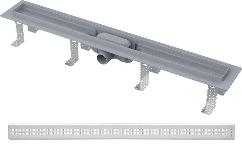 Универсальный водоотводящий желоб 750 мм APZ9-750 мм, с решеткой из нержав.стали