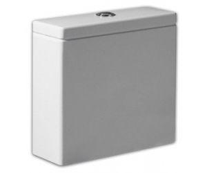 Бачок для напольного унитаза HALL, 3/6 литра, цвет белый, крепеж к чаше в комплекте ZZ