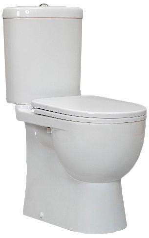 АКЦИЯ  Чаша унитаза "Art" (2-ой сорт),  пластиковая крышка в комплекте, без бачка ZZ