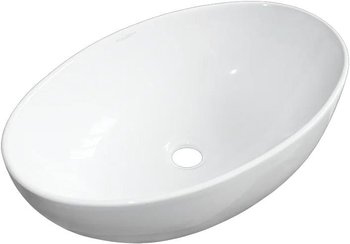 Раковина накладная "Ringo Cut 53" 53х34 см Санита, цвет белый