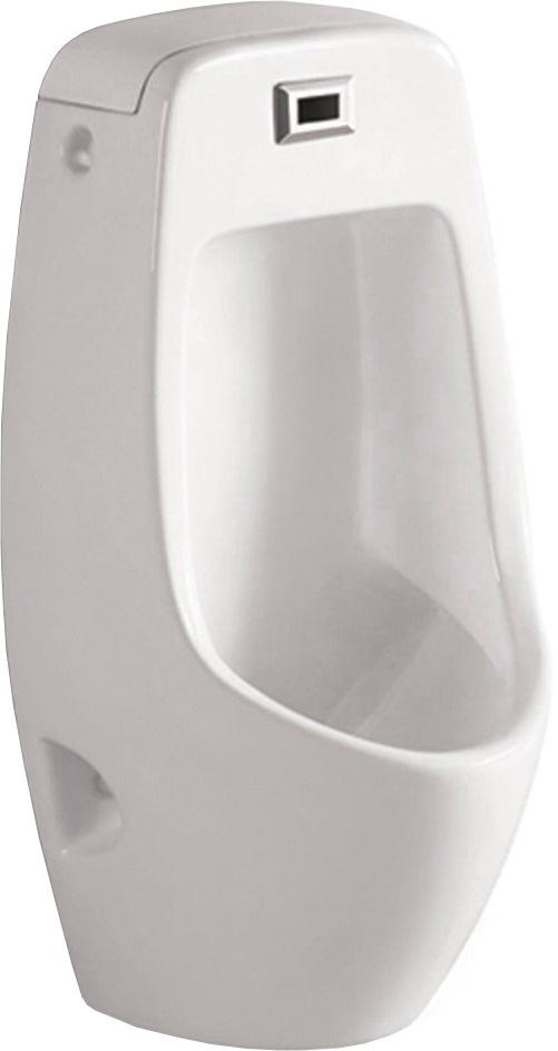 Писсуар со встроенным электронным сенсором системы смыва, питание от батарейки, сифон в комплекте ZZ