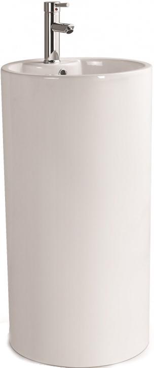 Умывальник напольный 440/460/820мм на 1отв для смесителя, цв.белый ZZ