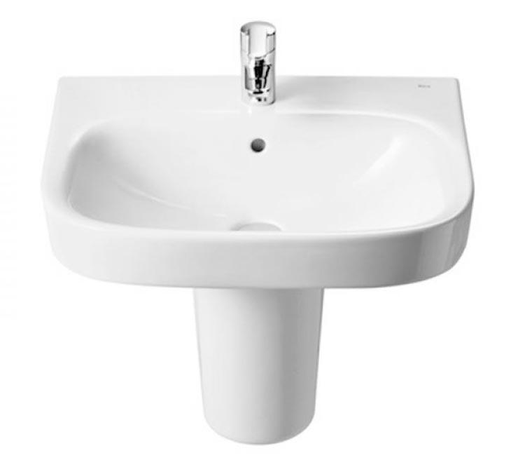 Раковина подвесная 50x42х17 см, цв. белый, ZZ