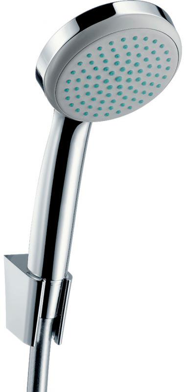 Душевой набор (ручной душ 1 тип струи, держатель, шланг 1,60м), (цв.хром), HG Croma 1 jet/Porter'S ZZ