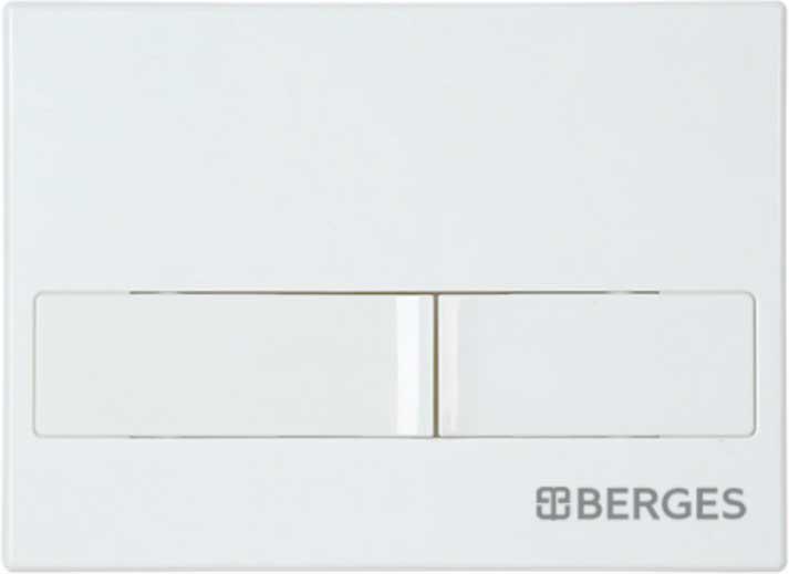 Клавиша для инсталляции NOVUM L1 двухрежимная, цв. белый ZZ