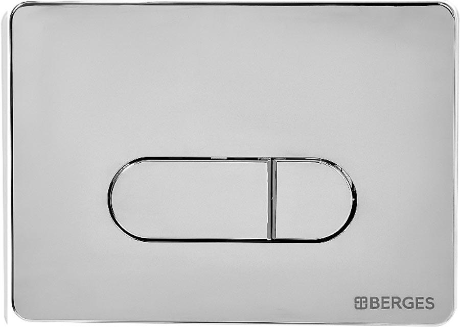 Клавиша для инсталляции, двухрежимная, цв. хром ZZ