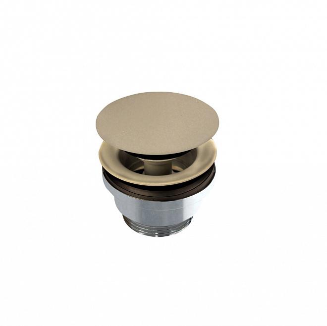 Донный клапан для раковины, золотой атласный ZZ