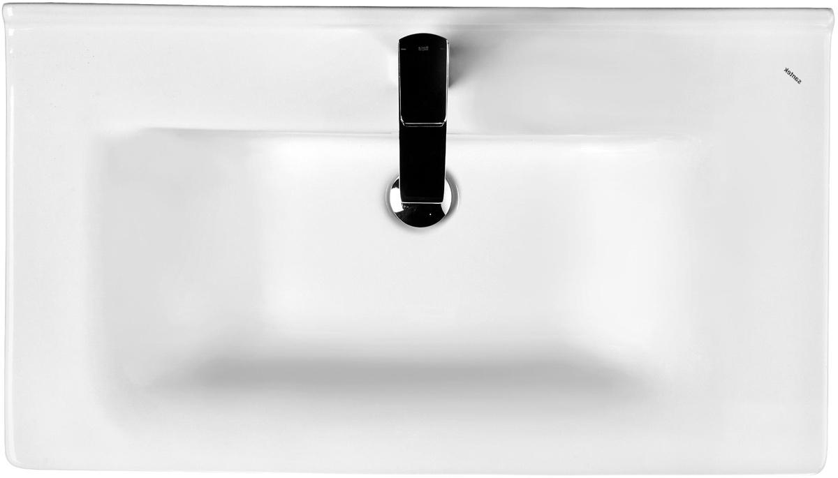 Раковина Миранда 80 для мебели Viga, 80,5x45,5 см, 1WH302251, фарфор, цв. белый, ZZ