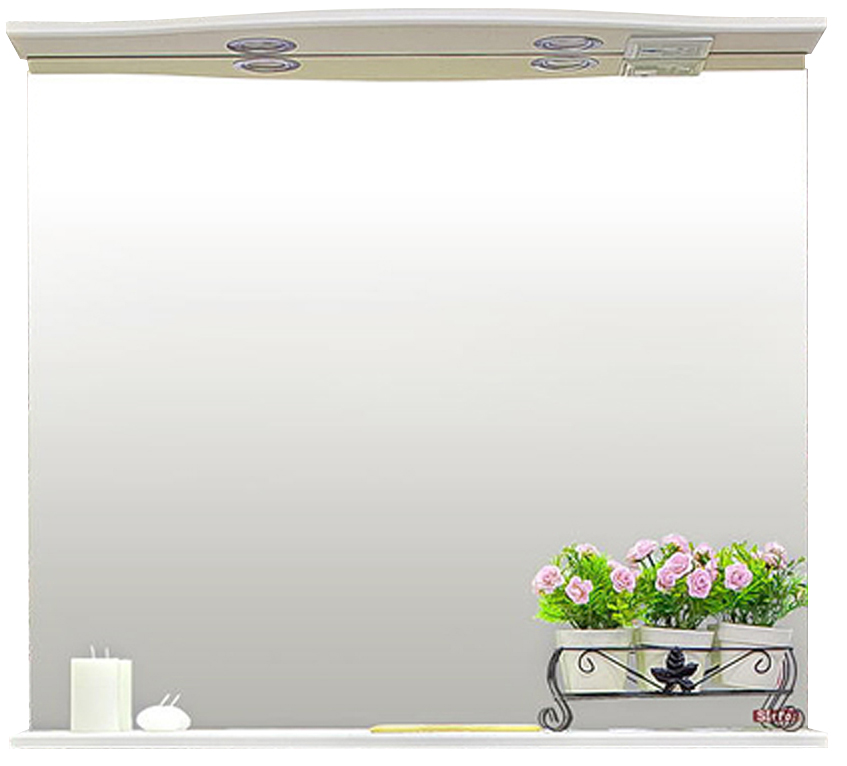 Зеркало Sanflor Софи 85, цв.белый  ZZ