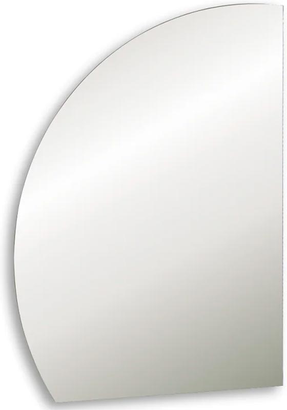 Зеркало 686хh1097 мм, форма "четверь круга", левое, фоновая LED подстветка, сенсорный выключатель