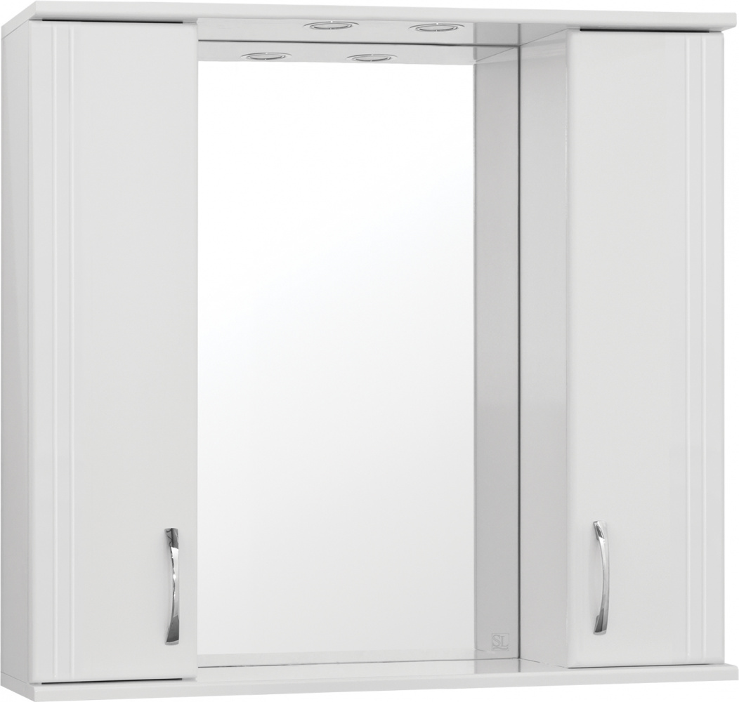 Зеркало Style Line Эко Стандарт Панда 80/С белый, ZZ