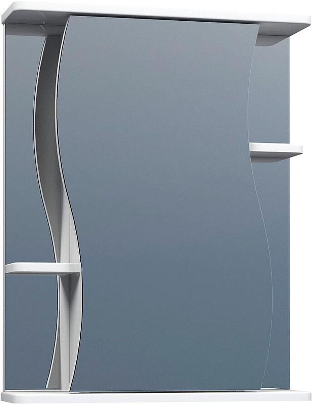 Зеркало-шкаф Vigo Alessandro 3-550, дверца справа, цв. белый матовый, ZZ