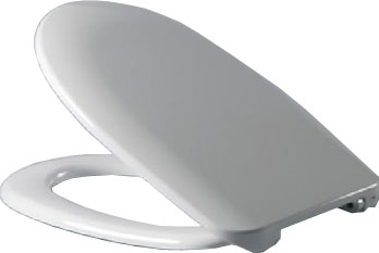 Сиденье "Нордика" дюропласт, стальное крепление, белый ZZ