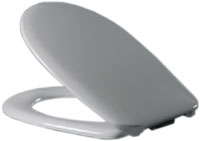 Сиденье "Дельтано" дюропласт, стальное крепление, белый ZZ