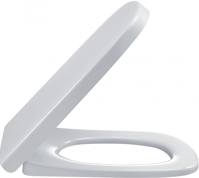 Крышка-сидение к унитазу STRUKTURA, микролифт, белый