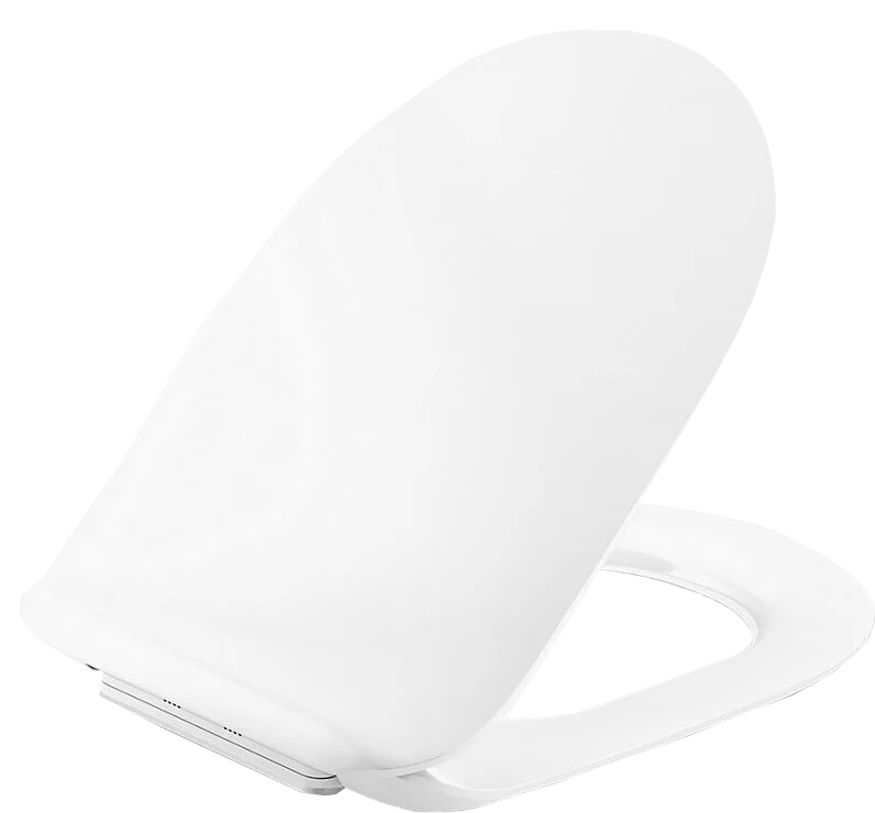 Крышка-сиденье для унитаза, с микролифтом, цв.белый KLZZ