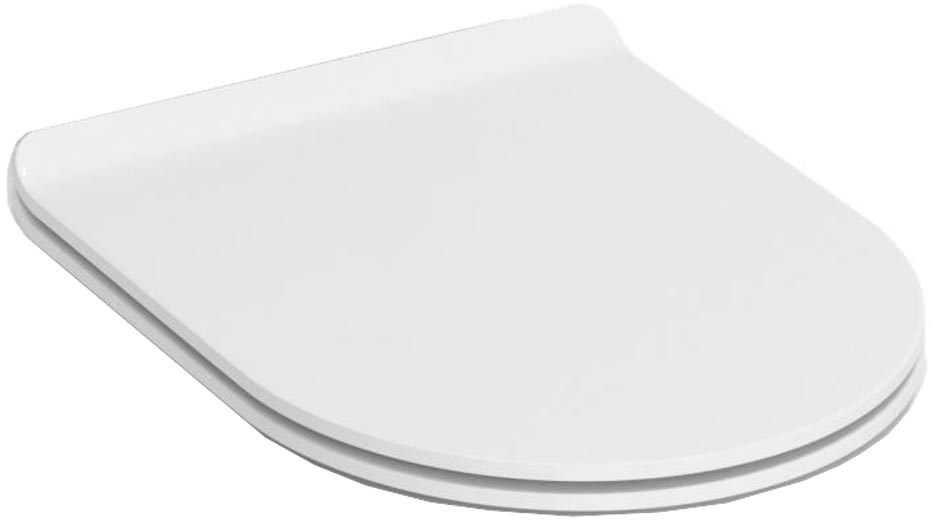 Крышка-сиденье для унитаза Plaza (BUONGIORNO) , с микролифтом, цвет белый ZZ