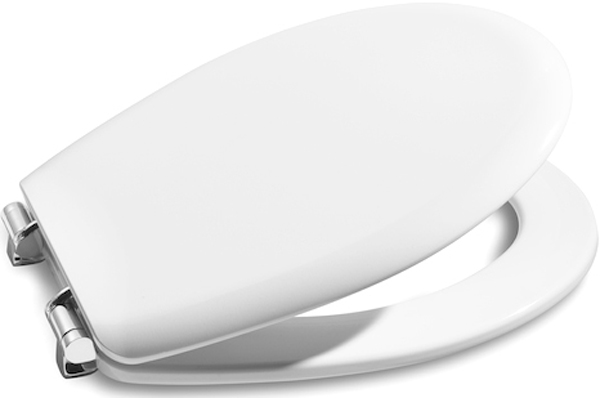 Сиденье Виктория дюропласт. (НЕ ПРОДАЕТСЯ БЕЗ УНИТАЗА) метал. крепления, с микролифтом KL