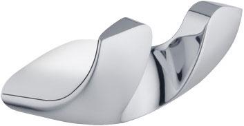 Крючок двойной (цв. хром) Edition Palais XX