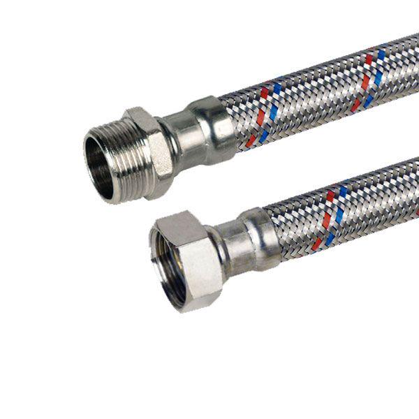 Подводка воды 80см, гайка-штуцер