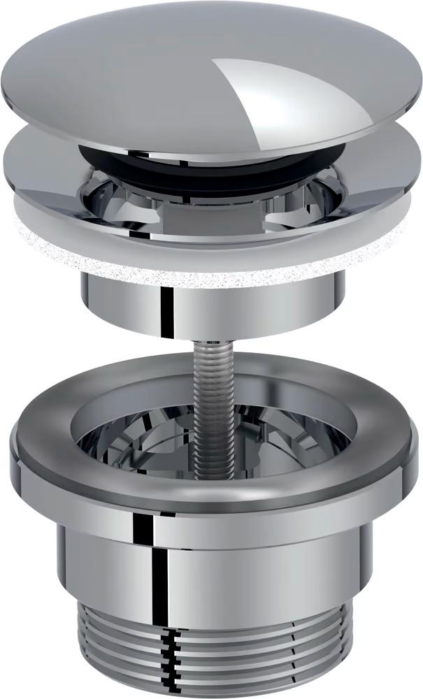 Донный клапан Click-Clack для раковины Jacob Delafon E30536-CP, хром глянец,  ZZ
