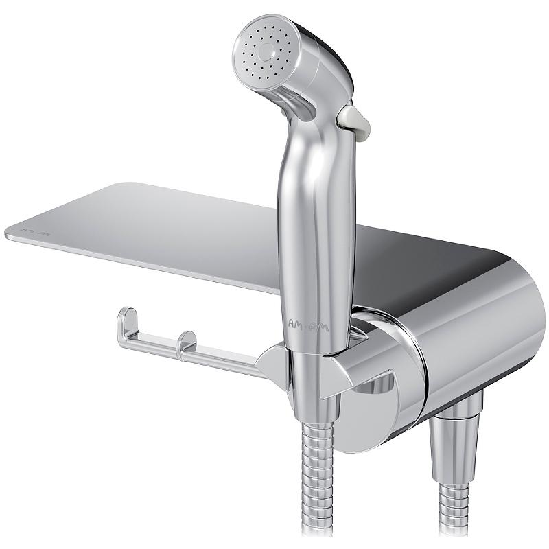 Гигиенический душ со смесителем, душевые аксессуары в комплекте