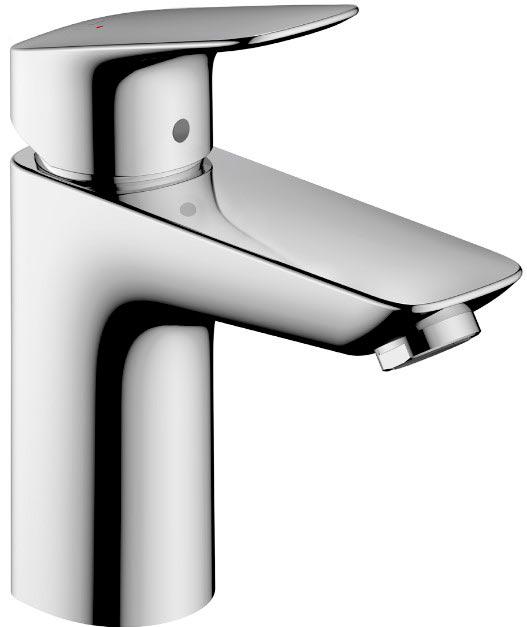 Смеситель для раковины, БЕЗ д/к, (цв.хром), Lоgis ZZ